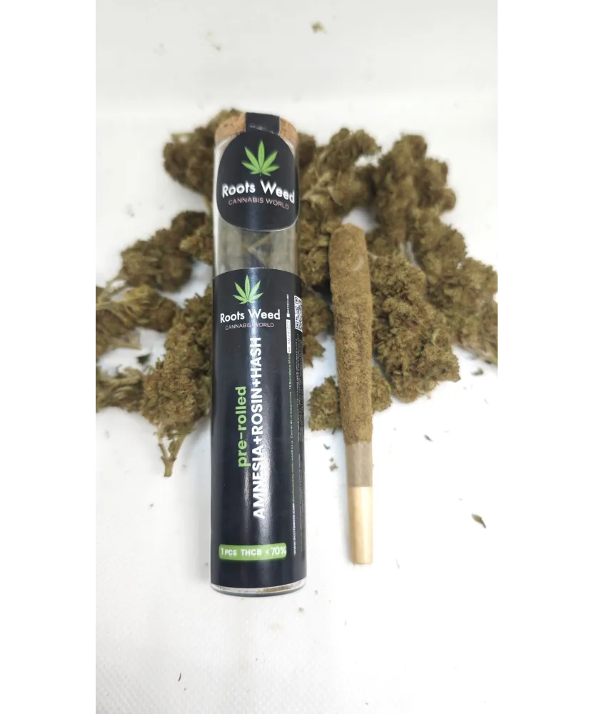 SUPER PRE-ROLLED AMNESIA HAZE 10-OH 70 % SUPER PRE-ROLLED AMNESIA HAZE 10-OH 70 %