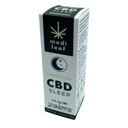Aceite CBD con melatonina para dormir