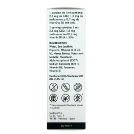 Aceite CBD con melatonina para dormir