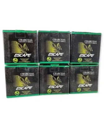 PACK 20KG CARBÓN ESCAPE 26X26X26