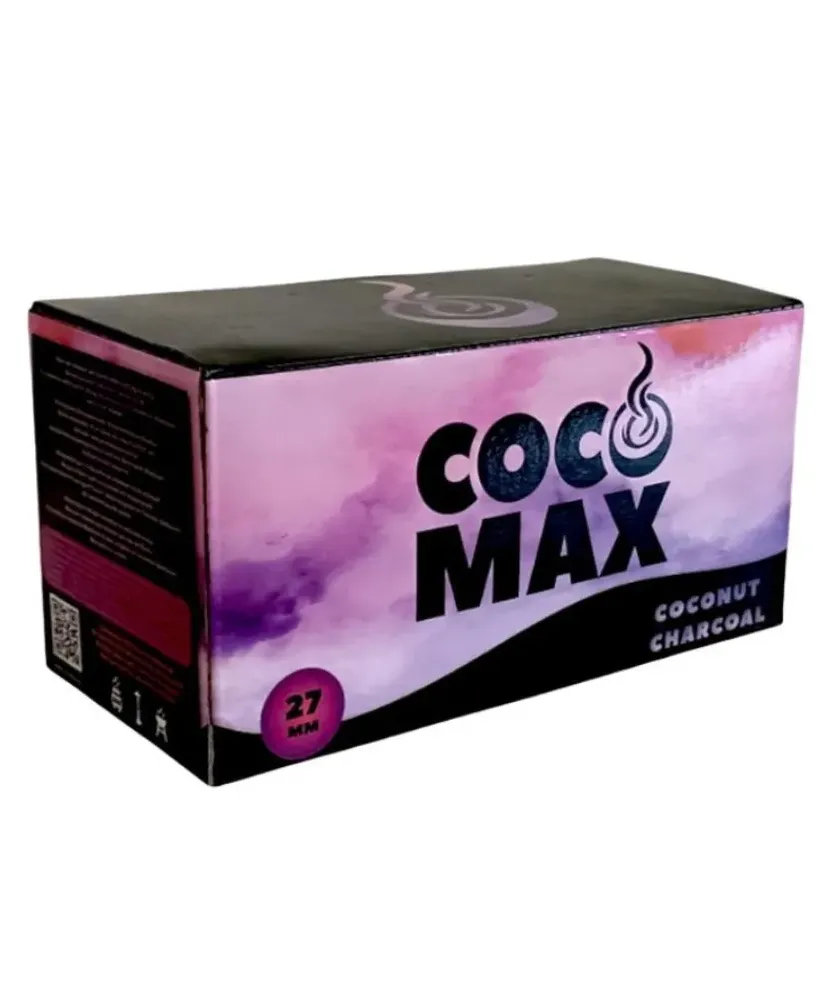 PACK 5KG CARBÓN COCO MAX 27X27X27