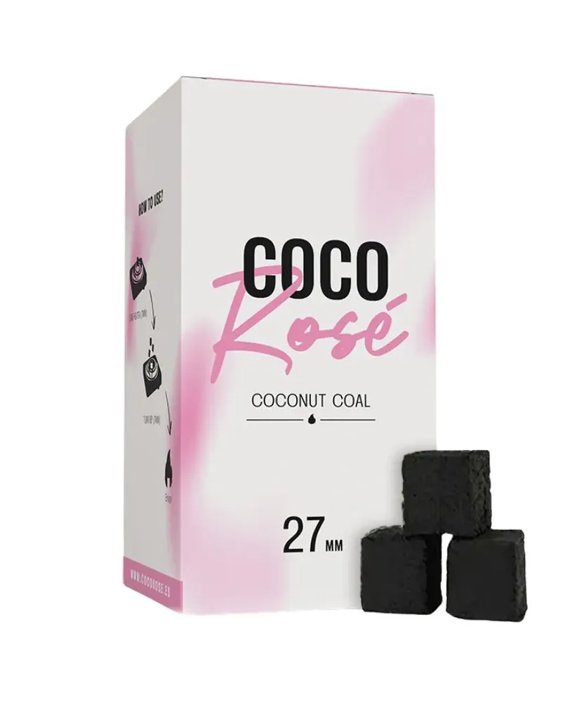 PACK 10KG CARBÓN COCOROSÉ 27X27X27
