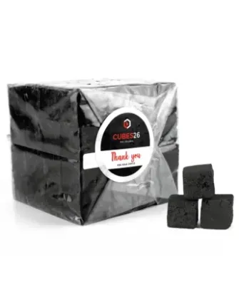 PACK 5 KG CARBÓN BLACK COCO 26X26X26