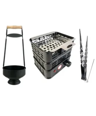 PACK PARRILLA+CARBONERA+PINZAS