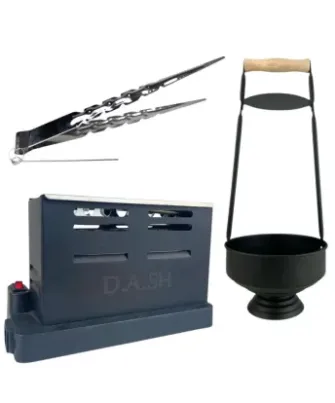 PACK HORNILLO TOASTER+CARBONERA+PINZAS