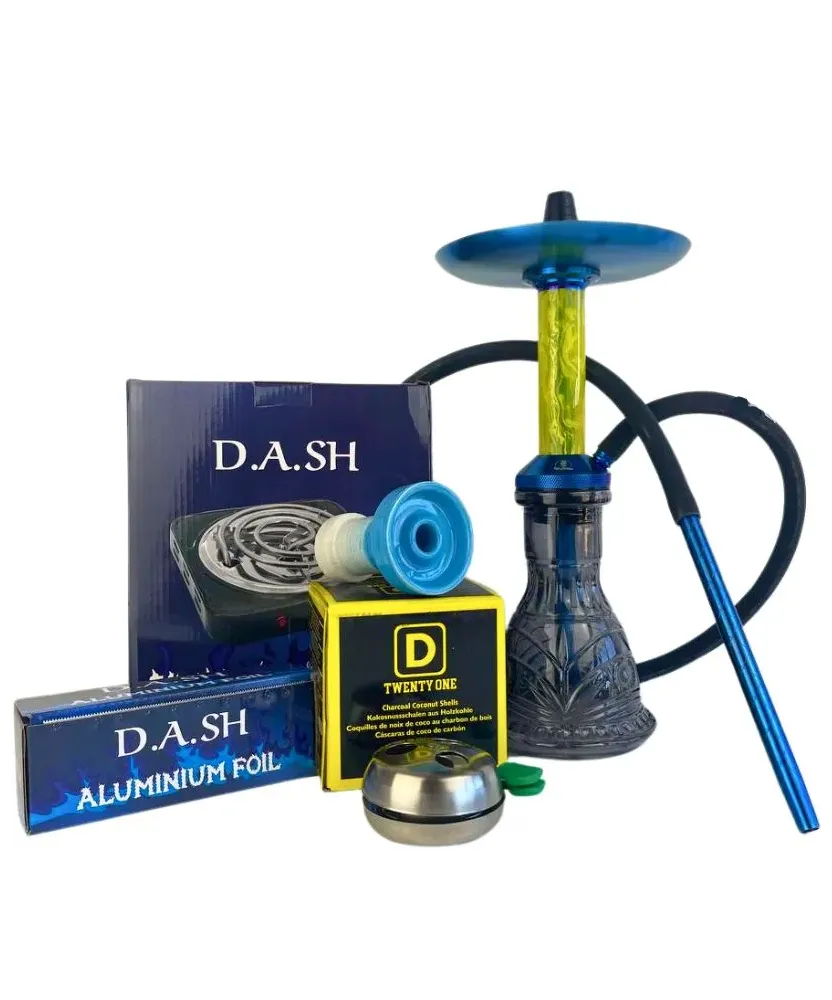 PACK MR SHISHA BABY PRO AZUL AMARILLA