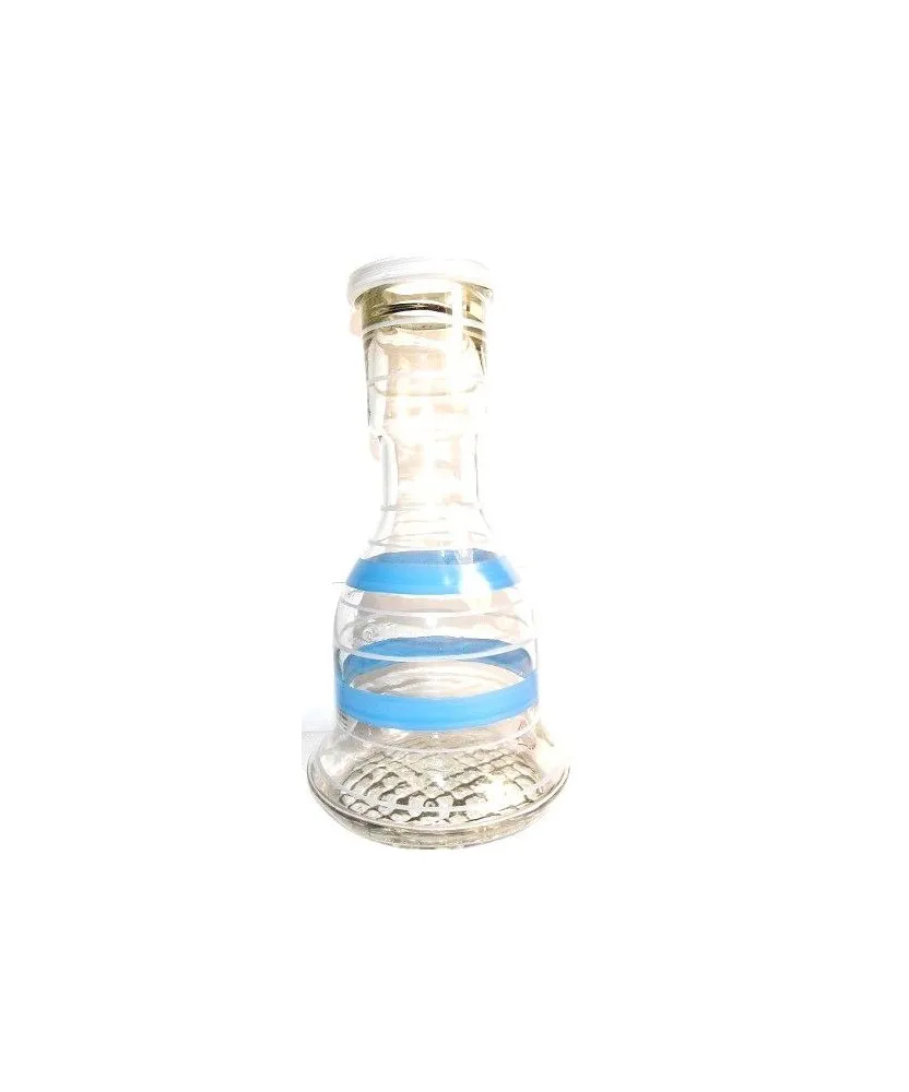 Cristal cachimbas 30cm transparente azul Cristal cachimbas 30cm transparente azul