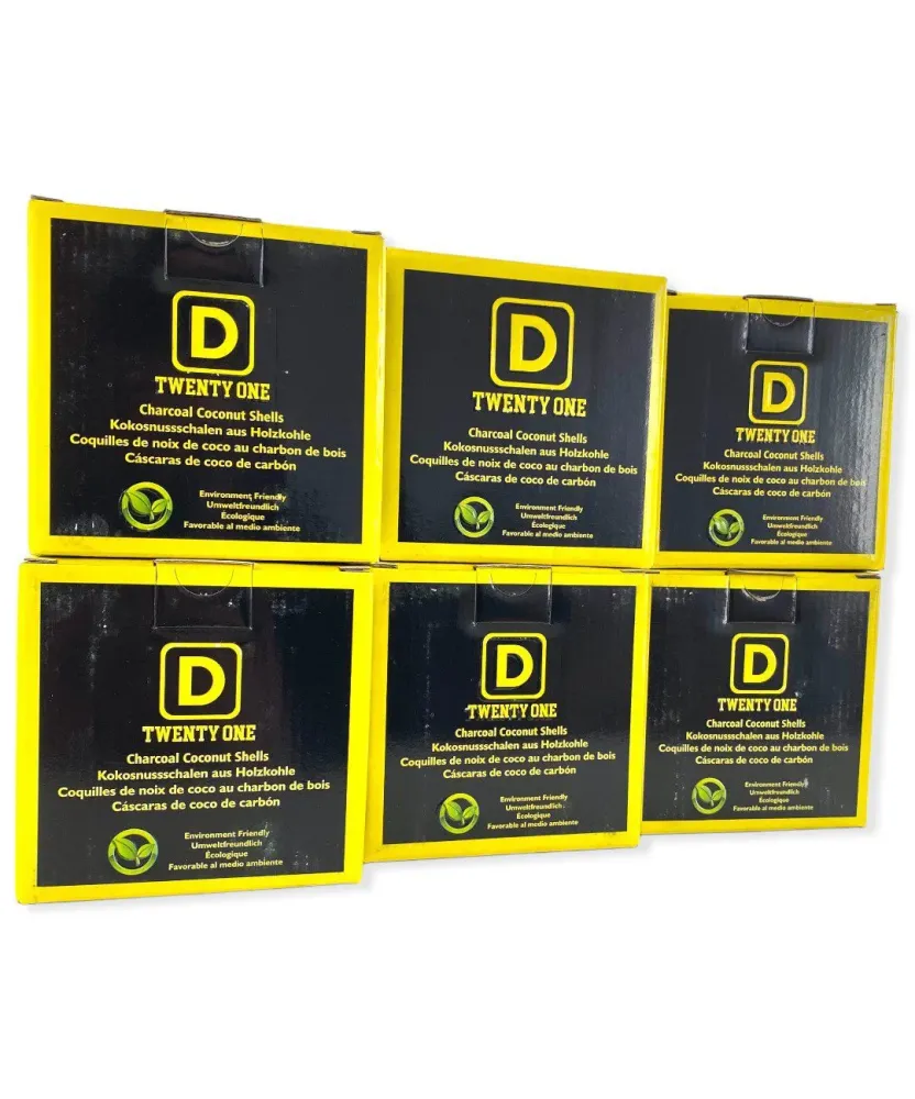 PACK 20KG CARBÓN TWENTY ONE 26X26X26