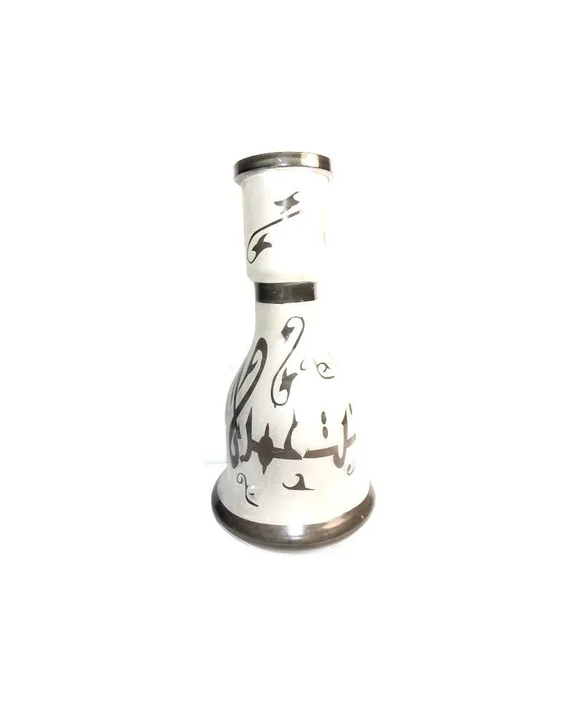 Cristal cachimbas 30cm Negro letras
