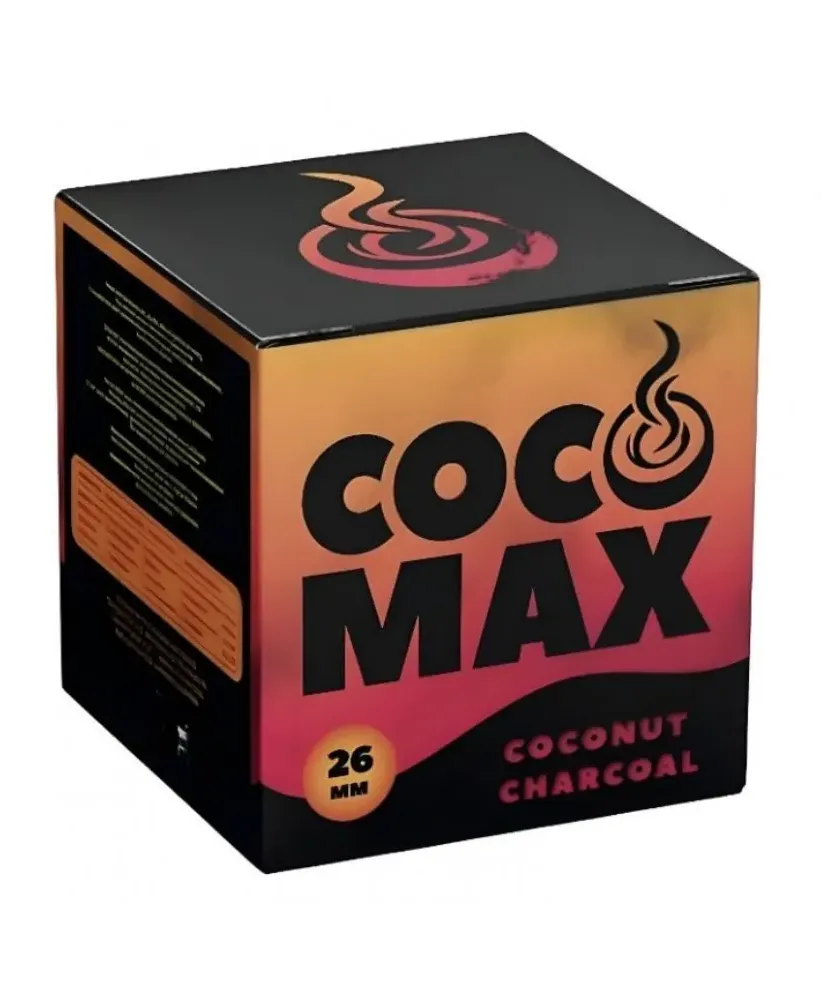 PACK 10KG CARBÓN COCO MAX 26X26X26