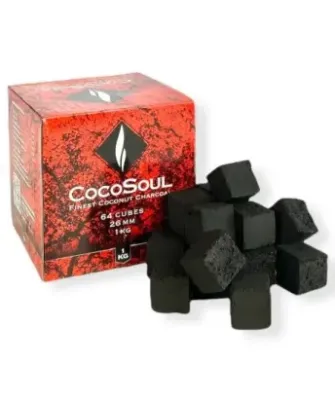 CARBÓN VEGETAL CACHIMBA COCOSOUL 26X26X26