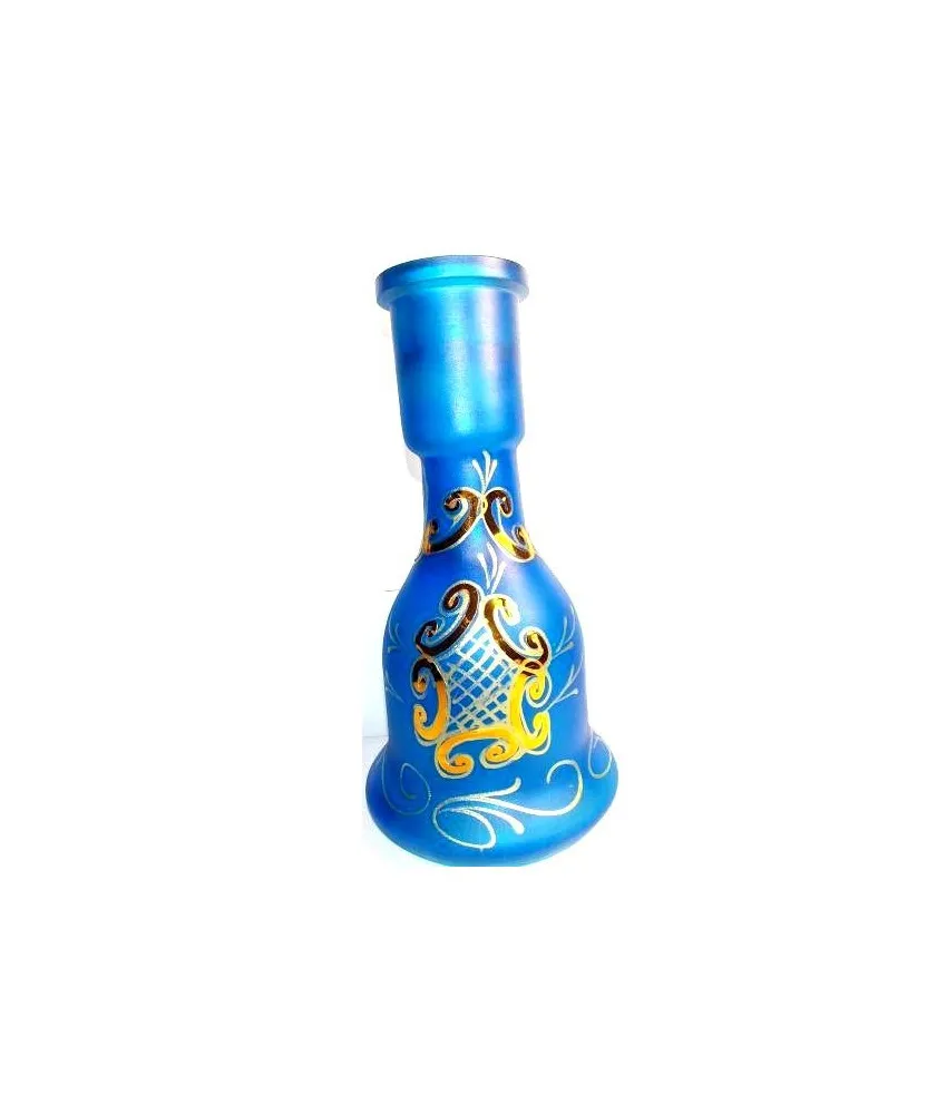 Cristal cachimbas 30cm Azul arabesco