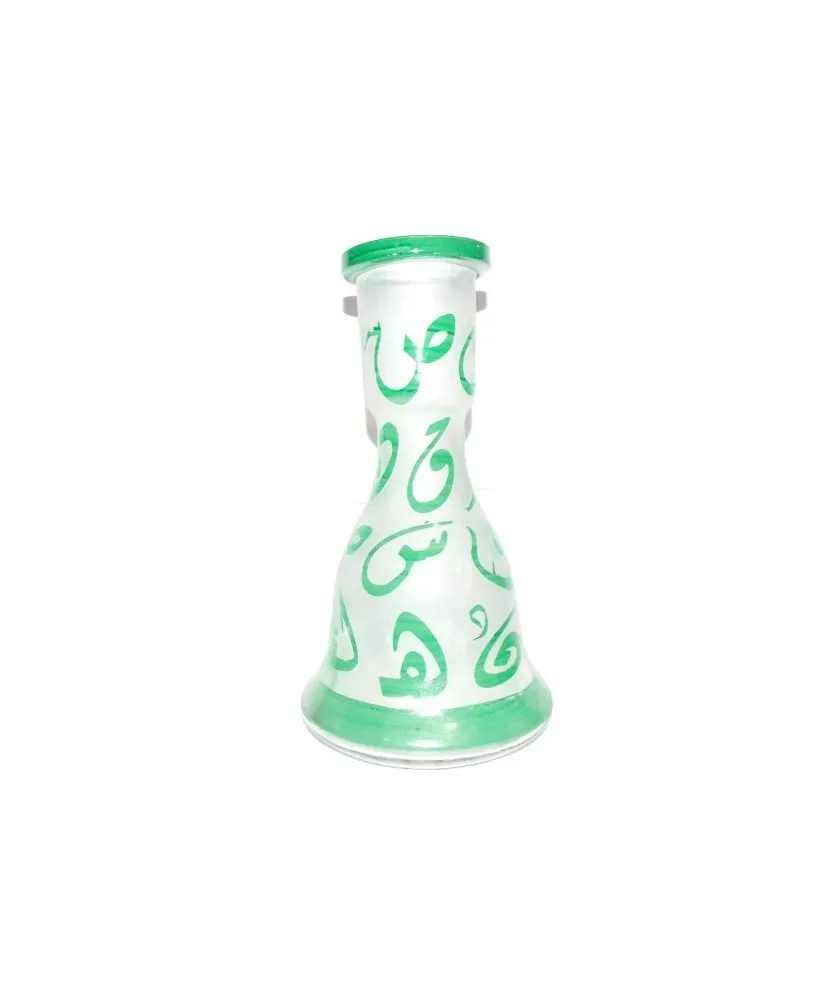 Cristal cachimbas 22cm Verde Cristal cachimbas 22cm Verde