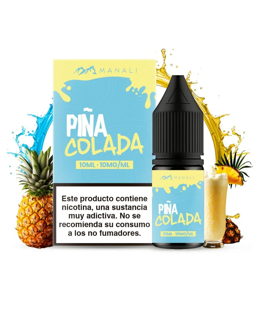 PIÑA COLADA – SALES DE NICOTINA MANALI SALTS 10 ML