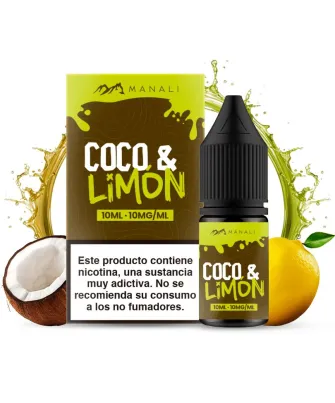 COCO LIMON – SALES DE NICOTINA MANALI SALTS 10 ML