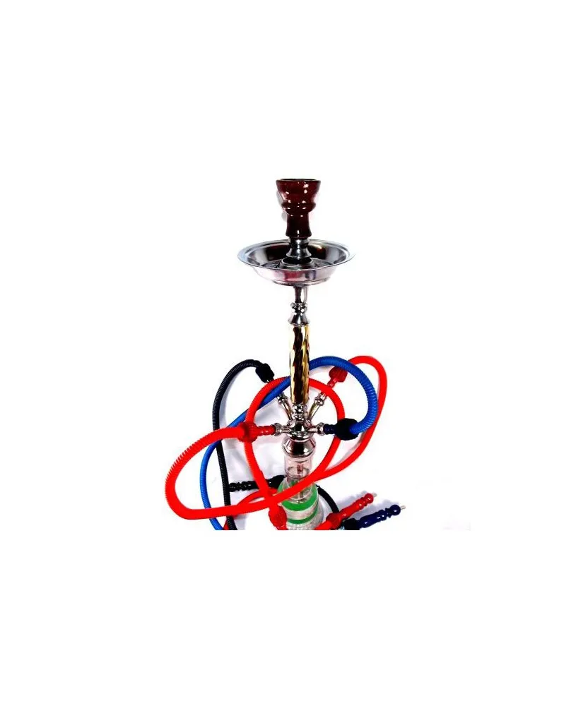Cachimba Tower 80cm 4 Mangueras