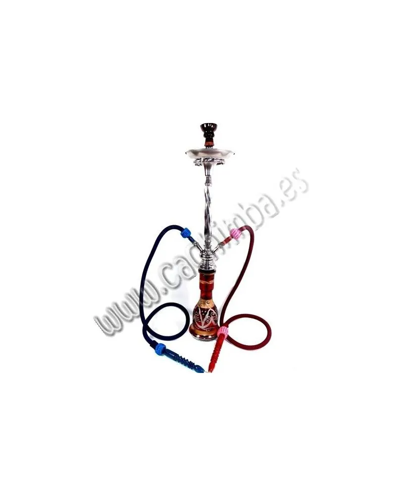 Cachimba Luxor 80cm 2 Mangueras