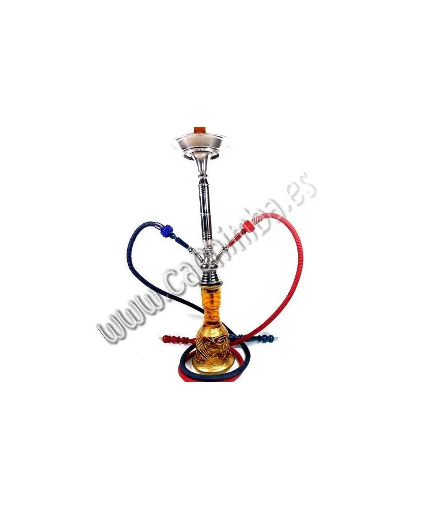 Cachimba Cairo 80cm 2 Mangueras