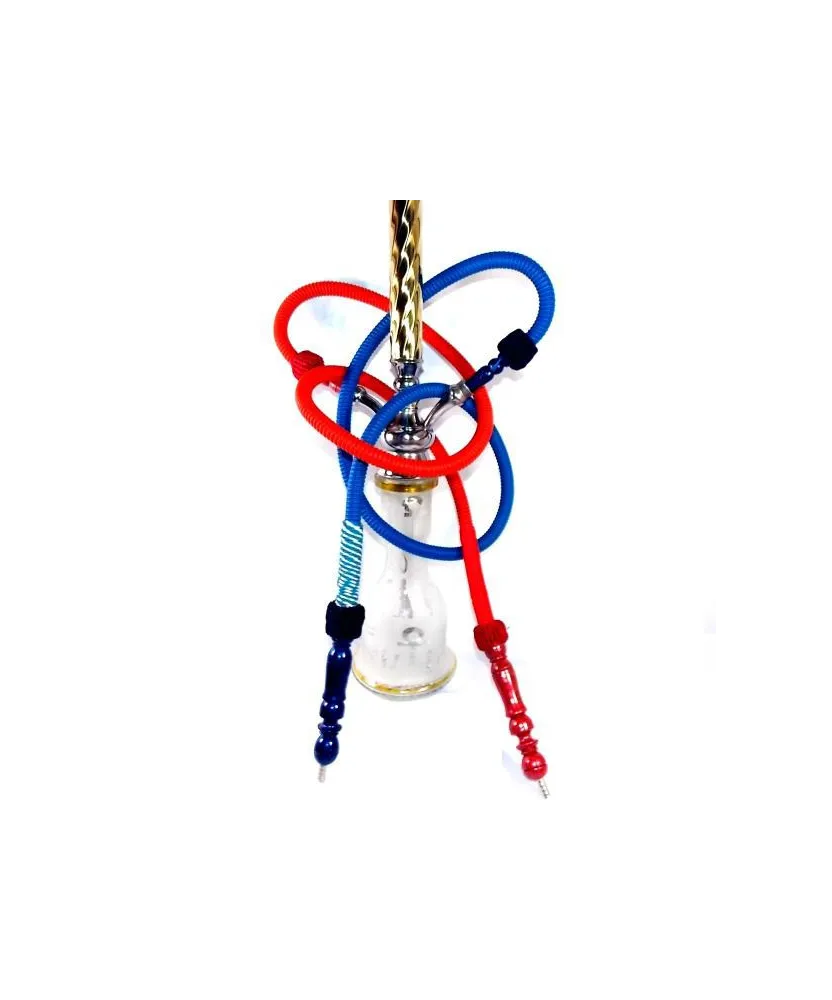 Cachimba Tower 80cm 2 Mangueras
