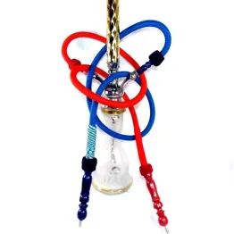 Cachimba Tower 80cm 2 Mangueras