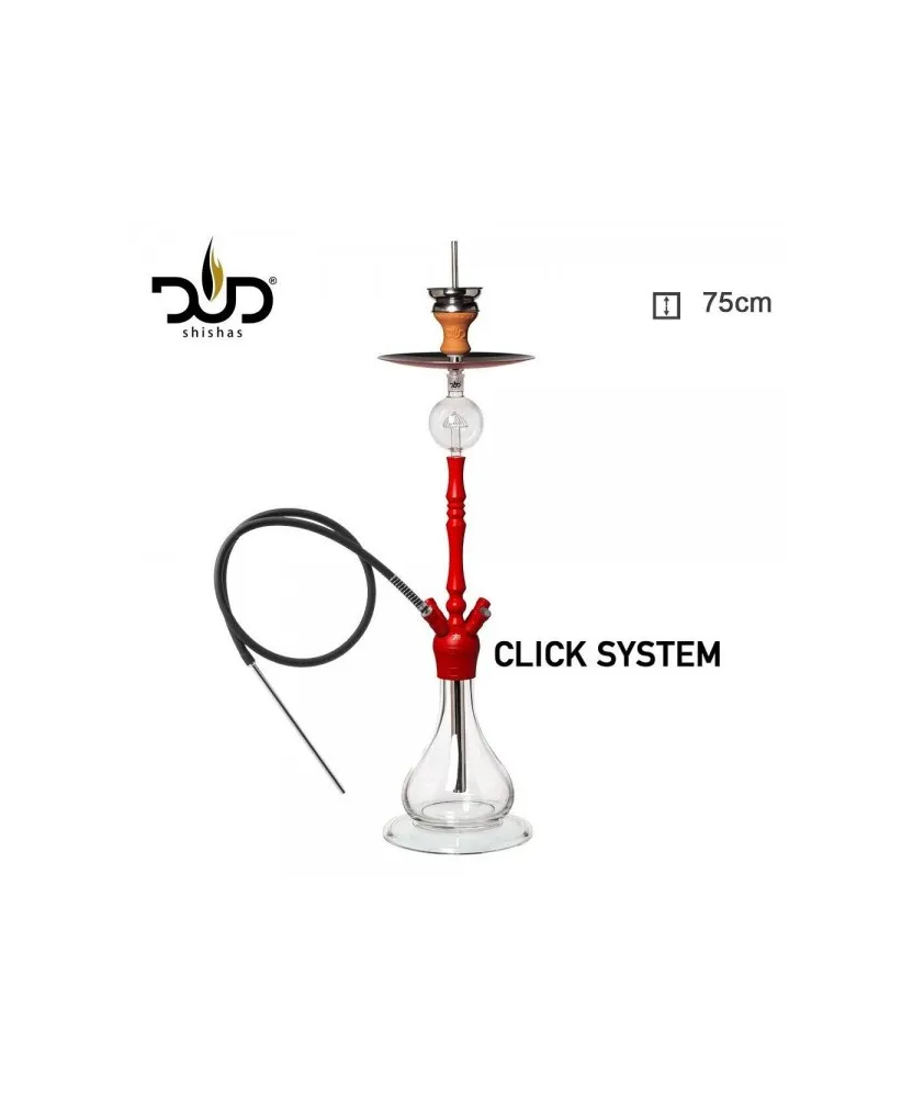 DUD Shisha Turbo 2.0 red 75cm