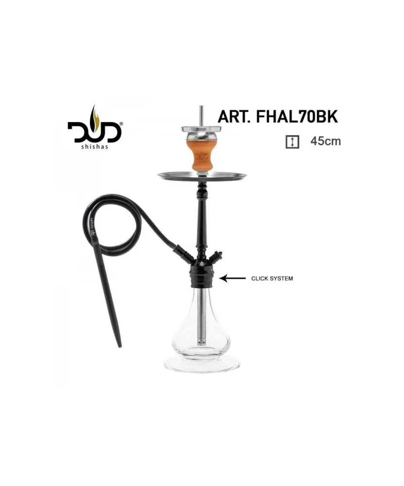 DUD Shisha Arcadia Black 45cm