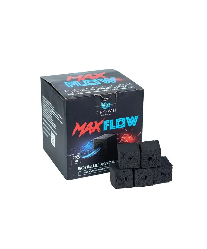 1 kg carbón MAX FLOW 26X26X26 1 kg carbón MAX FLOW 26X26X26
