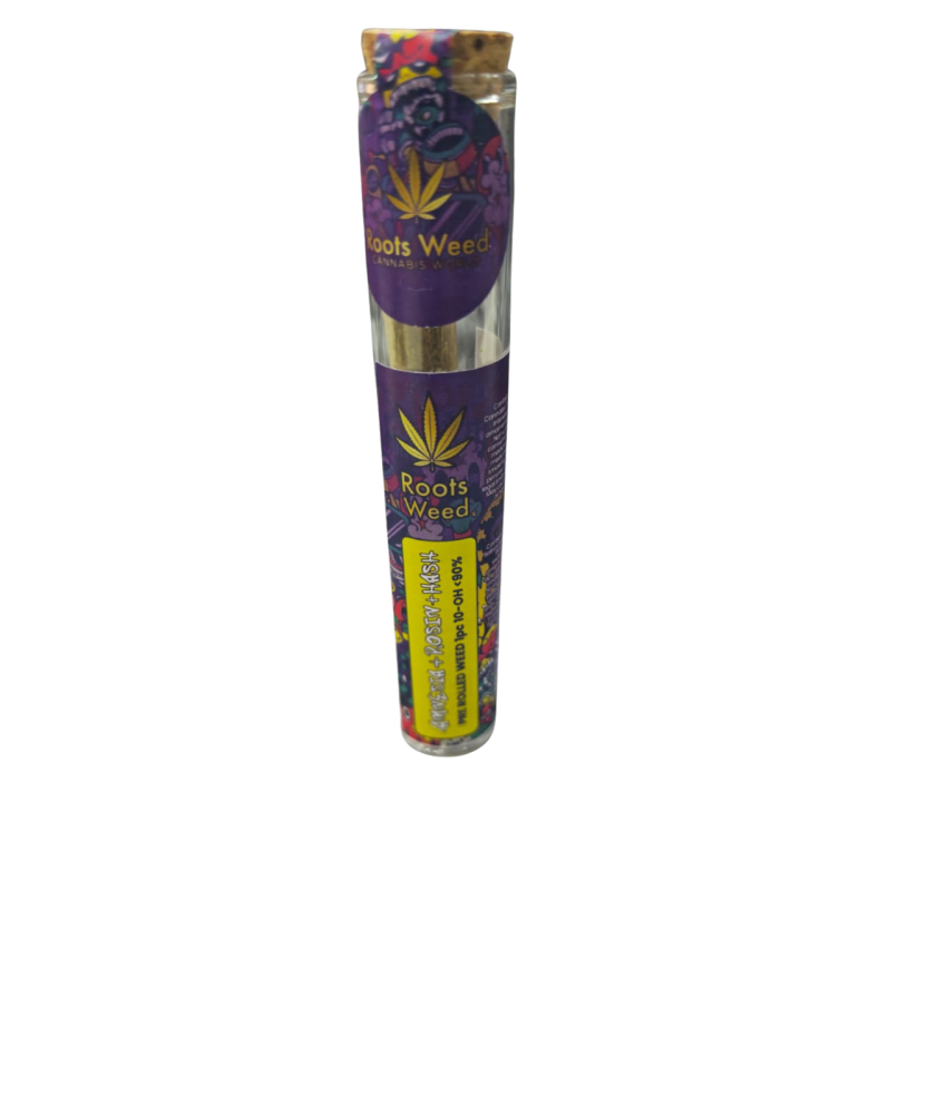 PREROLL  AMNESIA+ ROSIN + HASH 10 OH AL 90%