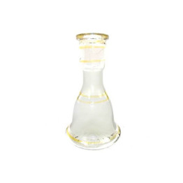 Cristal para cachimbas 22cm Blanco