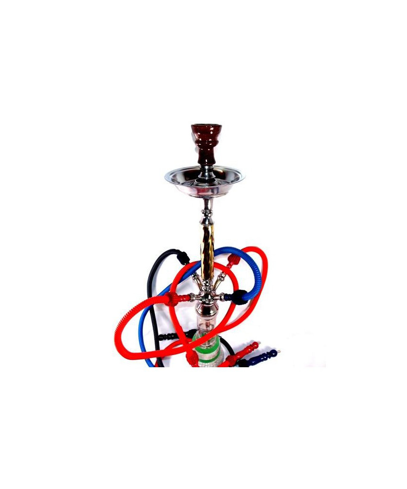 Cachimba Tower 80cm 4 Mangueras