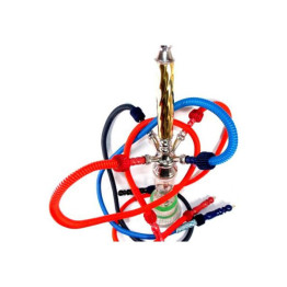 Cachimba Tower 80cm 4 Mangueras